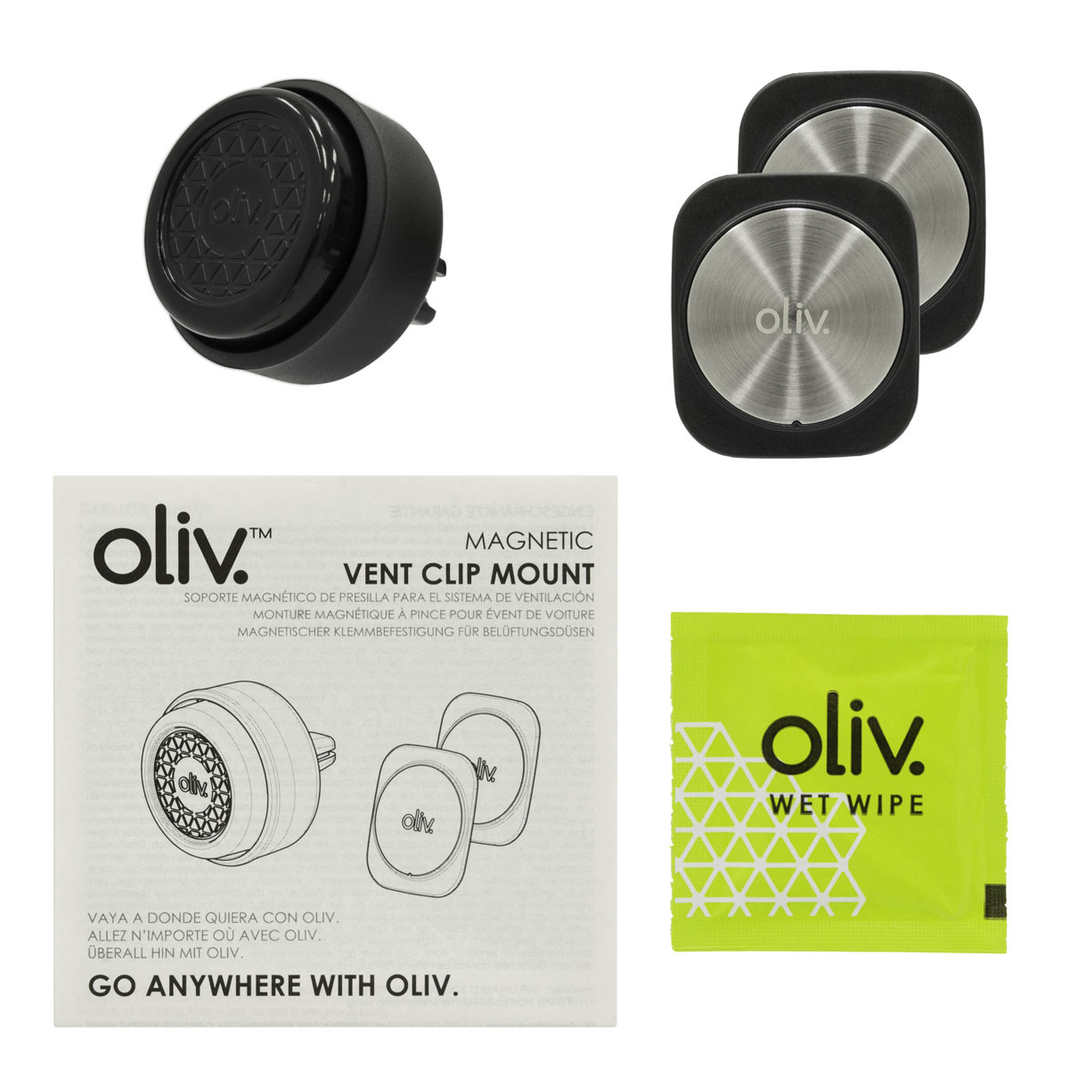 Vent Mount Kit Oliv.