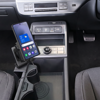 Hyundai Kona Electric Console Mount & Adjustable USB Cig-Plug Charging Holder Kit