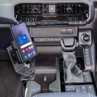 Toyota Prado Console Mount & Adjustable USB Cig-Plug Charging Holder Kit