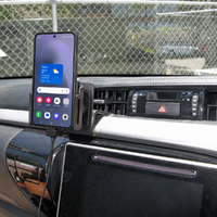 Toyota HiLux Angled Mount & Adjustable USB Cig-Plug Charging Holder Kit