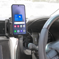 Toyota Fortuner Centre Mount & Adjustable USB Cig-Plug Charging Holder Kit