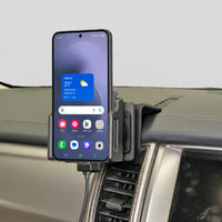 Ford Everest/Ranger Wildtrak Angled Mount & Adjustable USB Cig-Plug Charging Holder Kit
