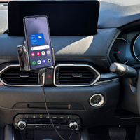 Mazda CX5 Centre Mount & Adjustable USB Cig-Plug Charging Holder Kit