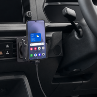 Volkswagen Caddy /Caddy Cargo & Ford Transit Connect Centre Mount & Adjustable USB Cig-Plug Charging Holder Kit