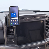 Ford F-150 Angled  Mount & Adjustable USB Cig-Plug Charging Holder Kit