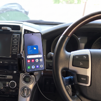 Toyota Landcruiser 200 Centre Mount & Adjustable USB Cig-Plug Charging Holder Kit