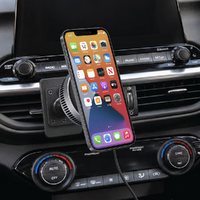 Kia Cerato Angled Mount & Adjustable USB Cig-Plug Charging Holder Kit
