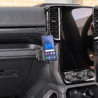 Ford Ranger/Ranger Wildtrak Angled Mount & Adjustable USB Cig-Plug Charging Holder Kit