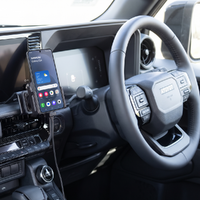 Toyota Prado Centre Mount & Adjustable USB Cig-Plug Charging Holder Kit