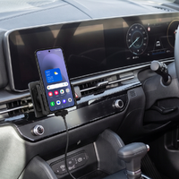 Kia Sportage Angled Mount & Adjustable USB Cig-Plug Charging Holder Kit